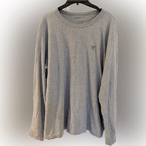 American Eagle Outfitters Heather Gray Men’s Long Sleeve Tee